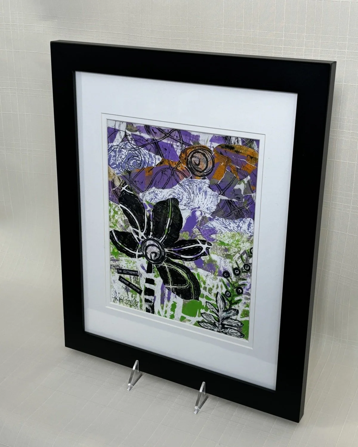 Black Flower — Gardenwitch of MA - Mixed Media Artist and Hand